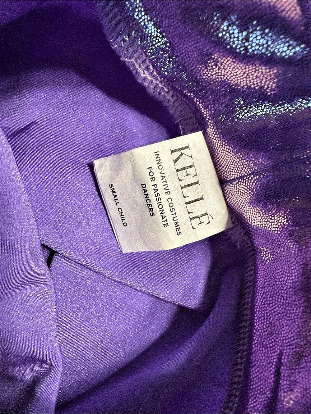 KELLĒ Lavender Ruffle Strap Dance Set Purple Ruffle Dance Set Small - Picture 3 of 4
